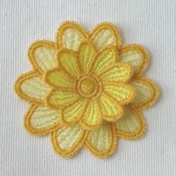 3D FSL Flowers 02 machine embroidery designs