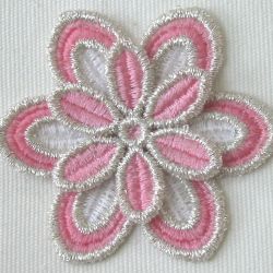 3D FSL Flowers 07 machine embroidery designs