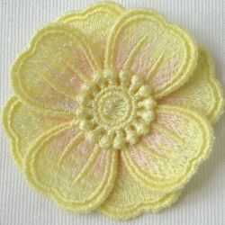 3D FSL Flowers 08 machine embroidery designs