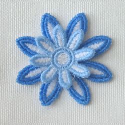 3D FSL Flowers 11 machine embroidery designs