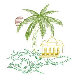 Holiday Beach 2 02(Sm) machine embroidery designs