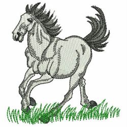 Western Horses 04 machine embroidery designs