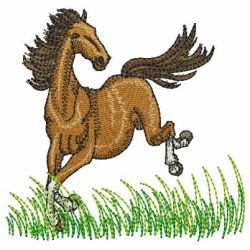 Western Horses 08 machine embroidery designs