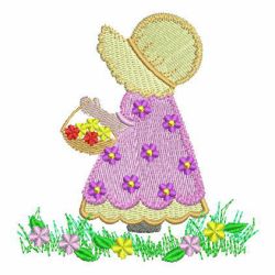 Crystal Sunbonnets 03 machine embroidery designs