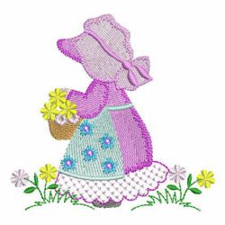 Crystal Sunbonnets 04 machine embroidery designs