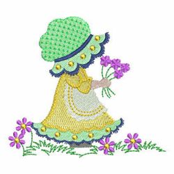 Crystal Sunbonnets 05 machine embroidery designs