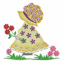 Crystal Sunbonnets 06 machine embroidery designs