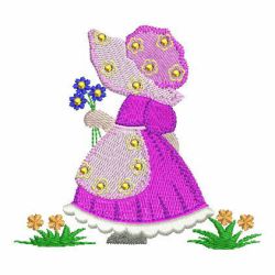 Crystal Sunbonnets 08 machine embroidery designs
