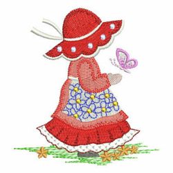 Crystal Sunbonnets 09 machine embroidery designs