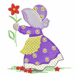 Crystal Sunbonnets 10 machine embroidery designs
