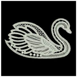FSL Swans 08 machine embroidery designs