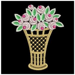 FSL Rose Baskets 02 machine embroidery designs