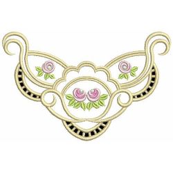 Cutwork Rose Corners 04(Sm)