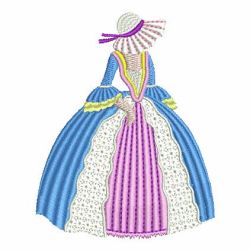 Victorian Belles 01 machine embroidery designs