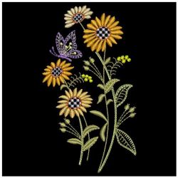 Colorful Flowers 5(Sm) machine embroidery designs