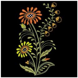 Colorful Flowers 5 08(Sm) machine embroidery designs