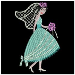 Crystal Brides 06(Md) machine embroidery designs