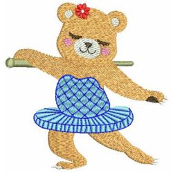 Dancing Bears 02 machine embroidery designs