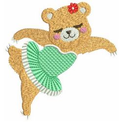 Dancing Bears 03 machine embroidery designs