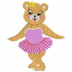 Dancing Bears 05 machine embroidery designs