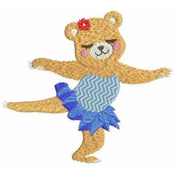 Dancing Bears 07 machine embroidery designs
