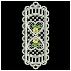 FSL Rose Bookmarks 02(Sm) machine embroidery designs