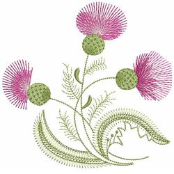 Thistle Delight 03(Md) machine embroidery designs