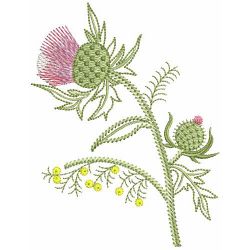 Thistle Delight 04(Sm) machine embroidery designs