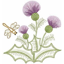 Thistle Delight 06(Lg) machine embroidery designs