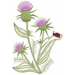 Thistle Delight 07(Lg) machine embroidery designs