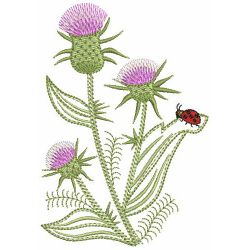 Thistle Delight 07(Sm) machine embroidery designs