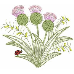 Thistle Delight 08(Lg) machine embroidery designs