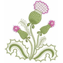 Thistle Delight 10(Md) machine embroidery designs