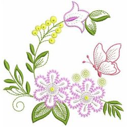 Dancing Butterflies 3(Md) machine embroidery designs