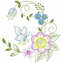 Dancing Butterflies 3 04(Md) machine embroidery designs