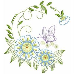 Dancing Butterflies 3 06(Lg) machine embroidery designs