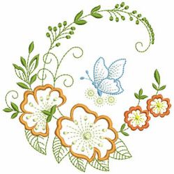 Dancing Butterflies 3 07(Md) machine embroidery designs