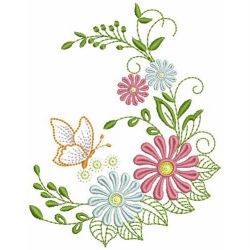 Dancing Butterflies 3 10(Lg) machine embroidery designs