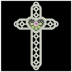 FSL Rose Cross 06 machine embroidery designs