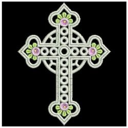 FSL Rose Cross 09 machine embroidery designs