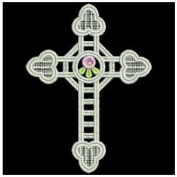 FSL Rose Cross 10 machine embroidery designs