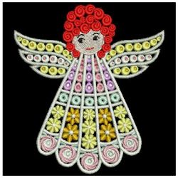 Fantasy Angels 10 machine embroidery designs