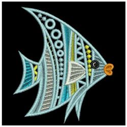 FSL Tropical Fish 05 machine embroidery designs