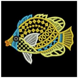 FSL Tropical Fish 07 machine embroidery designs