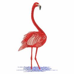 Flamingos 01(Md) machine embroidery designs