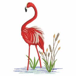 Flamingos 02(Lg) machine embroidery designs