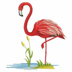 Flamingos 03(Md) machine embroidery designs