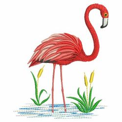 Flamingos 07(Md) machine embroidery designs
