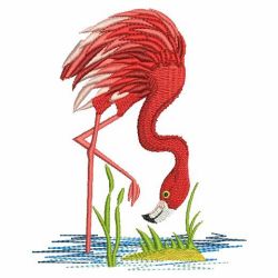 Flamingos 08(Md) machine embroidery designs