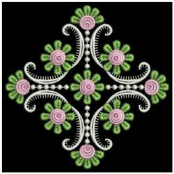 Delightful Rose Quilt 05(Sm) machine embroidery designs